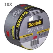 Fita silver tape 3939 rolo 45mmx5m 3m-forte original kit 10pç Fita silver tape 3939 rolo 45mmx5m 3m-forte original kit 10pç
