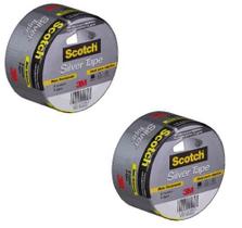 Fita silver tape 3939 rolo 45mmx5m 3m - forte original kit 2 peças