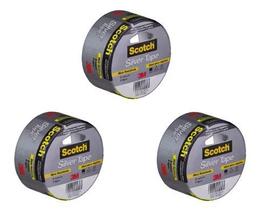 Fita silver tape 3939 rolo 45mmx5m 3m-forte original kit 3pç