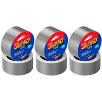 Fita Silver Tape 44mm X 5m Vedatudo Cinza 6 Uni DRYKO