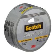 Fita Silver Tape 45mm x 25m Scotch 3M do Brasil - 3m do Brasil