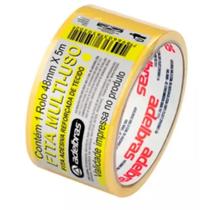 Fita Silver Tape 48mmx5m Amarela Adelbras