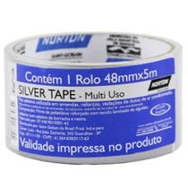 Fita SIlver Tape 48mmx5m Prata Norton 66623386814