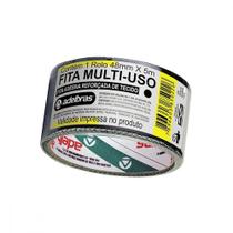 Fita Silver Tape Adelbras 48 X 5M Preta 803080006 Fita Silver Tape Adelbras 48 X 5M Preta 803080006