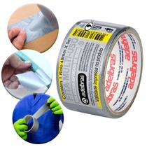 Fita Silver Tape Adelbras 48mm x 5 Metros Prata Multiuso