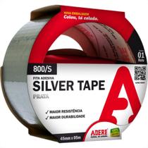 Fita Silver Tape Adere Prata 800S - 45Mm X 5M Fita Silver Tape Adere Prata 800S - 45Mm X 5M
