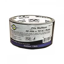 Fita Silver Tape Brasfort Multiuso 48 X 10M Preta 7647