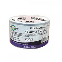 Fita Silver Tape Brasfort Multiuso 48 X 5M Cinza 7547 Fita Silver Tape Brasfort Multiuso 48 X 5M Cinza 7547