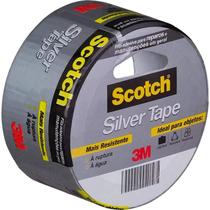 Fita Silver Tape Cinza Alta Resistência 45mm x 5m 3M