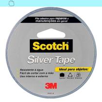 Fita Silver Tape Cinza Scotch 45Mm X 5M Cinza