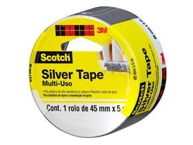 Fita Silver Tape Multiuso 500x4,5cm - Scotch