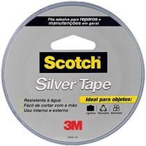 Fita Silver Tape Scotch 3M, 45mm x 25 metros