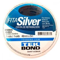 Fita Silver Tape Tekbond 48Mm X 5M Branca
