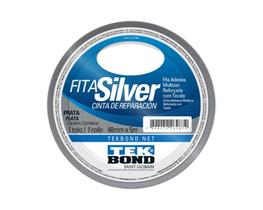 Fita Silver Tape Tekbond Prata 48Mmx5M Fita Silver Tape Tekbond Prata 48Mmx5M