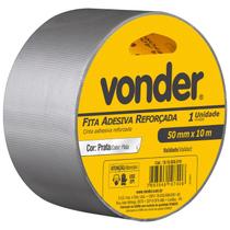 Fita SilverTape Adesiva Reforçada 50mm x 10 Metros Prata - Vonder