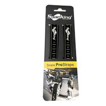 Fita spanking snare pro straps para caixa bateria par