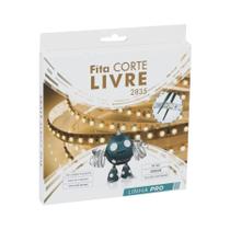 Fita Super Brilho Corte Livre 2835 4000k 12v Rolo De 5 Metros