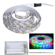 Fita Super Led 2m Metros Adesivo Sem Fio com 120 Luz Leds Fita Super Led 2m Metros Adesivo Sem Fio com 120 Luz Leds