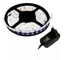 Fita Super Led 5050 Branco Frio 300 Leds 5m