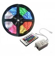 Fita Super Led 5M Rgb 5050 Prova D'Agua + Controle