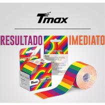 Fita Tape Bandagem Adesiva Elástica Tmax Original Arco Íris