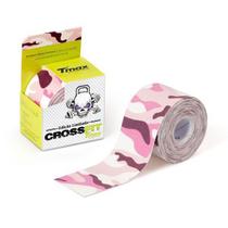 Fita Tape Bandagem Adesiva Funcional Profissional Camuflado Rosa Tmax