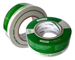 Fita Tape Branca 50 Metros Tectape Fita Tape Branca 50 Metros Tectape