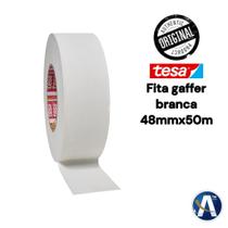 Fita Tecido Gaffer Tape Original Tesa 48mmX50m Cor Branca Fita Tecido Gaffer Tape Original Tesa 48mmX50m Cor Branca