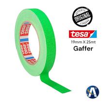 Fita Tecido Gaffer Tape Tesa 19mmX25m Verde Fluorescente
