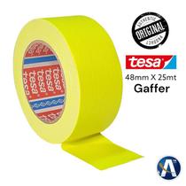 Fita Tecido Gaffer Tape Tesa 48mm X 25m Amarela Fluorescente Fita Tecido Gaffer Tape Tesa 48mm X 25m Amarela Fluorescente