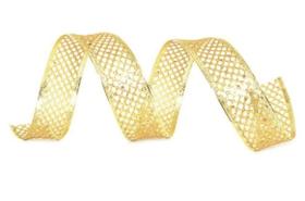 FITA TELA OURO 3,8x914cm (FITAS NATALINAS) C/1 UN FITA TELA OURO 3,8x914cm (FITAS NATALINAS) C/1 UN