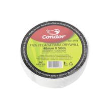 Fita Telada Auto Adesiva P/ Driwall Gesso 48mm x 50m Condor