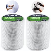 Fita Telada Auto Adesiva Para Reparos 100mm x 20m Gesso Drywall Alvenaria 02 Un