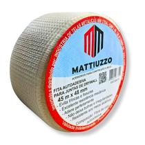 Fita Telada Branca Autoadesiva Para Gesso Drywall 45m X 48mm