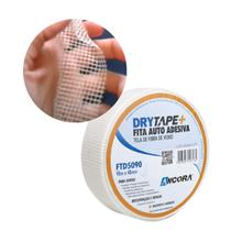 Fita Telada Drywall junta de placa Isopor Feita De Fibra De Vidro 4,8cmx90metros