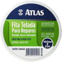 Fita Telada Para Reparos em Drywall, 100 mm x 20 m, Atlas