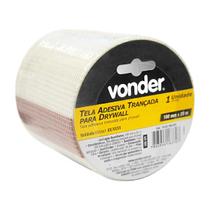 Fita Telada Trançada Drywall 100mm X 20m Vonder