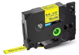 Fita Termoretrátil Compativel Brother Hsc-621 Hse621 8.8mm
