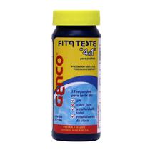 Fita teste Genco 4 e 1 para analise da agua da piscina Fita teste Genco 4 e 1 para analise da agua da piscina