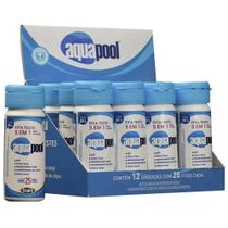 Fita Teste PH 5x1 com 12 unidades com 25 fitas cada Aquapool