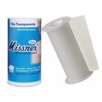 Fita Transparente 10cm x 4,5m Hipoalérgica Fosca Missner