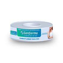 Fita Trasparente Microperfurada Sanfarma 12mm x 4,5m 72 Unid Fita Trasparente Microperfurada Sanfarma 12mm x 4,5m 72 Unid
