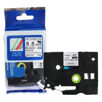 Fita Tubo Termo-retrátil Compativel Hse Hs-221 Branca 9mm Fita Tubo Termo-retrátil Compativel Hse Hs-221 Branca 9mm