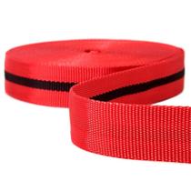 Fita Tubular Sideup 35mm Vermelho Com Preto Fita Tubular Sideup 35mm Vermelho Com Preto