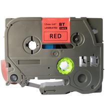 Fita TZ FX431 Compatível p/ Rotulador BROTHER 12mm Vermelha - BYT
