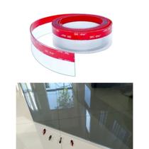 Fita Veda Porta Janela Frestas Adesivo 3M PVC Transparente 35mm de Largura Discreto Contra Poeira Insetos Água - 1 Metro Fita Veda Porta Janela Frestas Adesivo 3M PVC Transparente 35mm de Largura Discreto Contra Poeira Insetos Água - 1 Metro