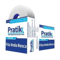Fita Veda Rosca 100% Ptfe Resistente/prático 12mmx10m Pratik Fita Veda Rosca 100% Ptfe Resistente/prático 12mmx10m Pratik