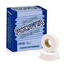 Fita Veda Rosca 12mm com 5 Metros Para Vedação - Poly Fitas