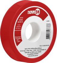 Fita veda rosca 12mmx10m ptfe teflon - Nove54 Fita veda rosca 12mmx10m ptfe teflon - Nove54
