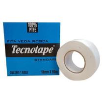 Fita Veda Rosca 18mm x 50m ( 10 Peças) Tecnotape Fita Veda Rosca 18mm x 50m ( 10 Peças) Tecnotape